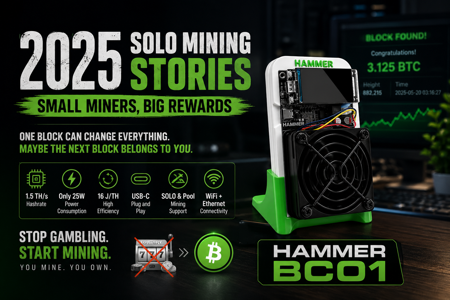 SOLO Mining Stories